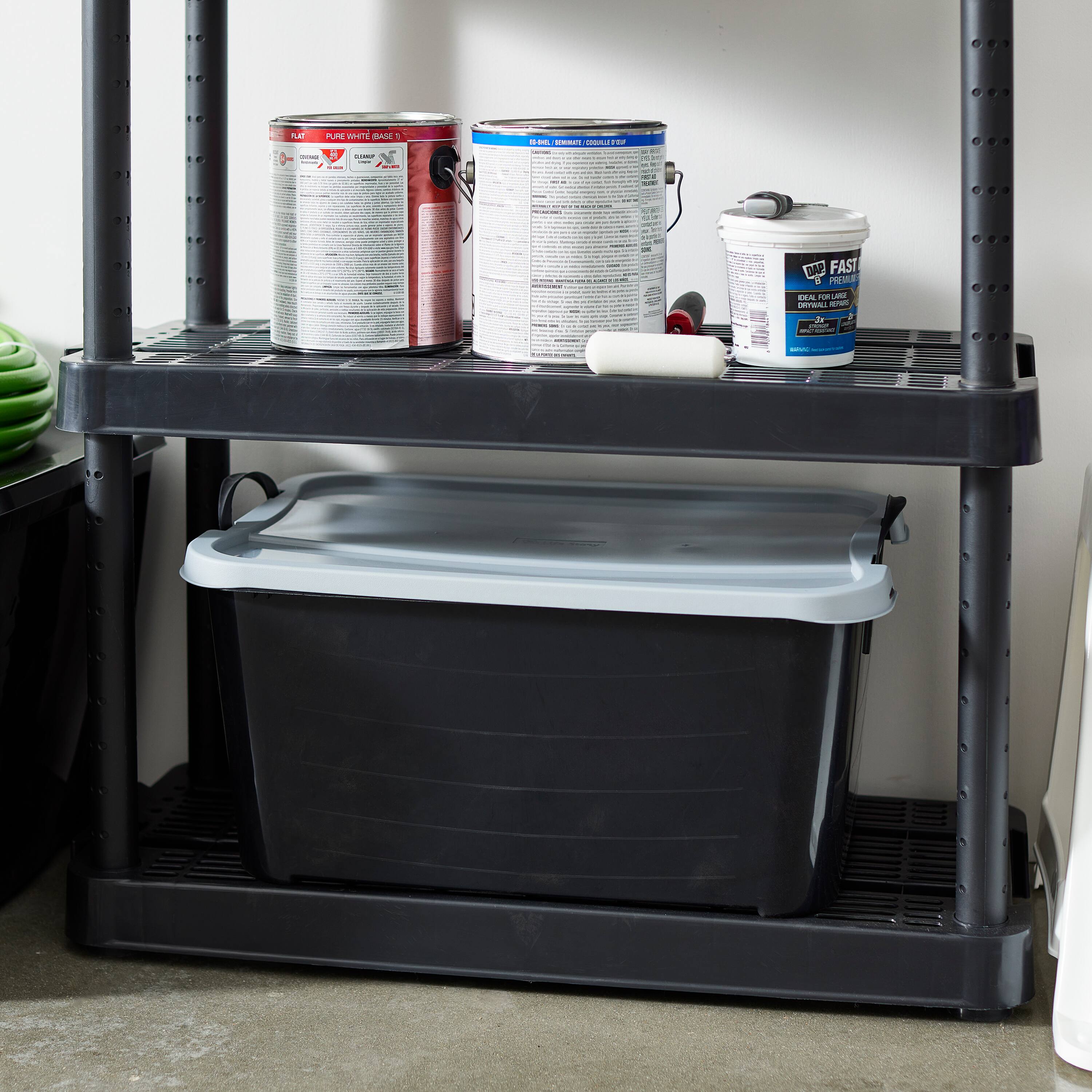 Sure, here is the corrected text from the image:

**Top Shelf:**
- FLAT PURE WHITE PAINT
- BEHR PREMIUM
- BEHR PREMIUM
- FAST DRYING
- BEHR PREMIUM
- BEHR PREMIUM

**Bottom Shelf:**
- (No visible text)

**Additional Text:**
- (No visible text)