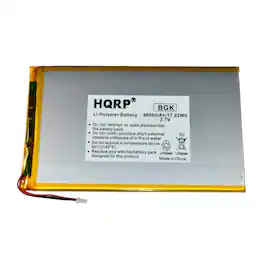 HQRP - Battery for RCA 10-Inch Viking Pro RCT6303W87 RCT6303W87DK RCT6K03W13 Tablet PT3090135 3.7v 4Ah 4600mAh