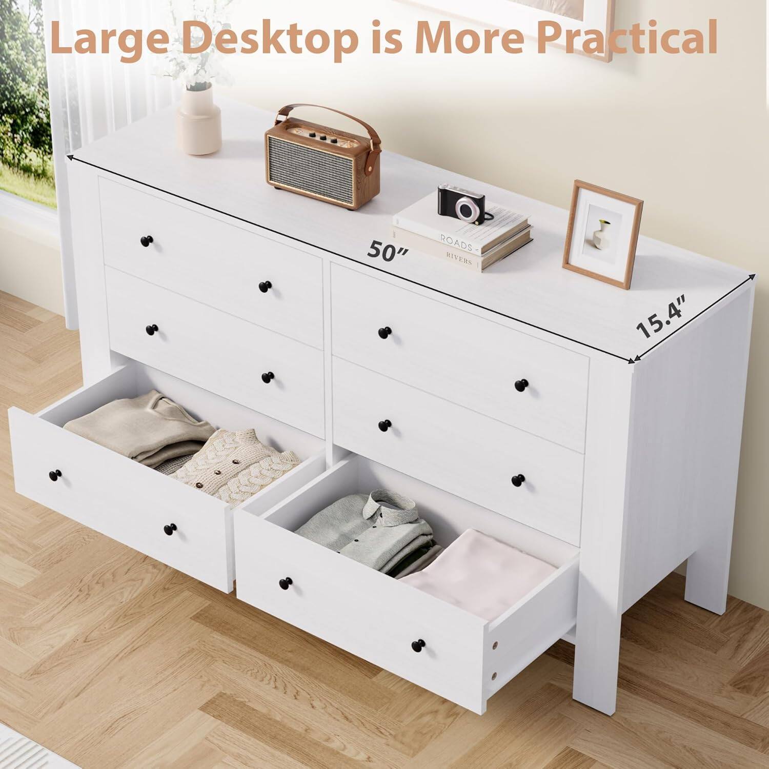 Large Desktop is More Practical

50" x 15.4"