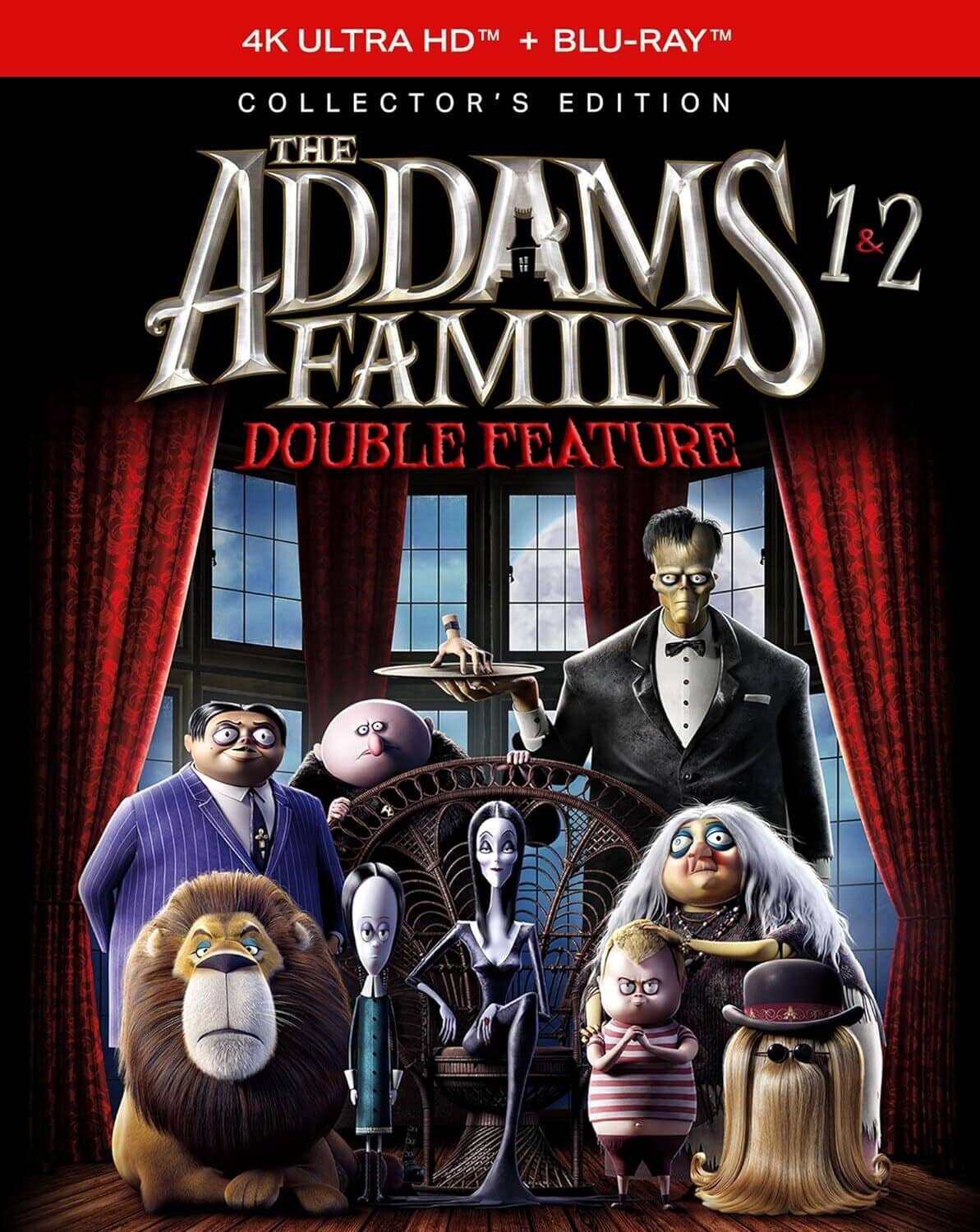 The Addams Family 1 and 2  - 4K Blu-Ray