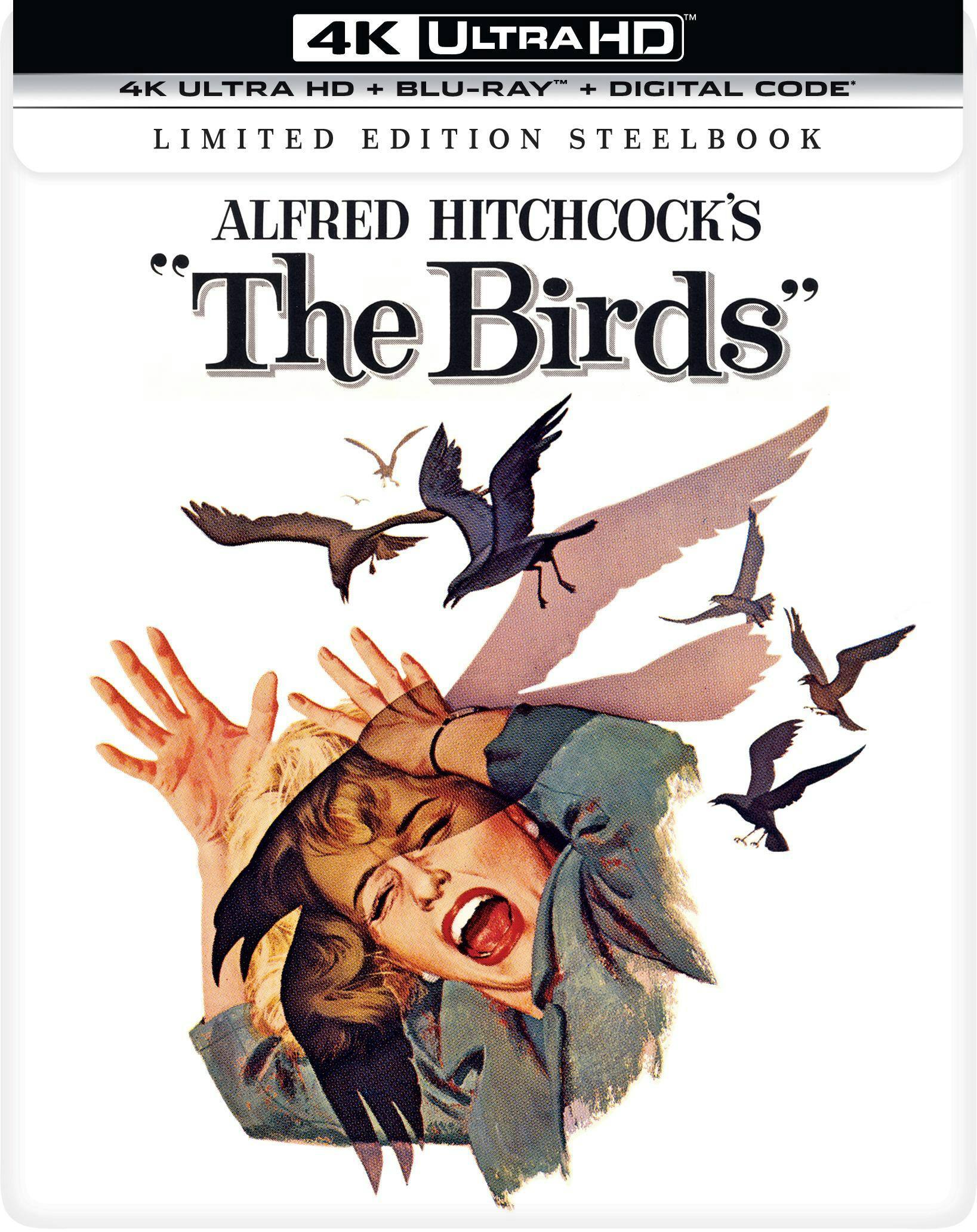 Front. The Birds (Limited Edition 4K Ultra HD Steelbook + Blu-ray) [UHD].