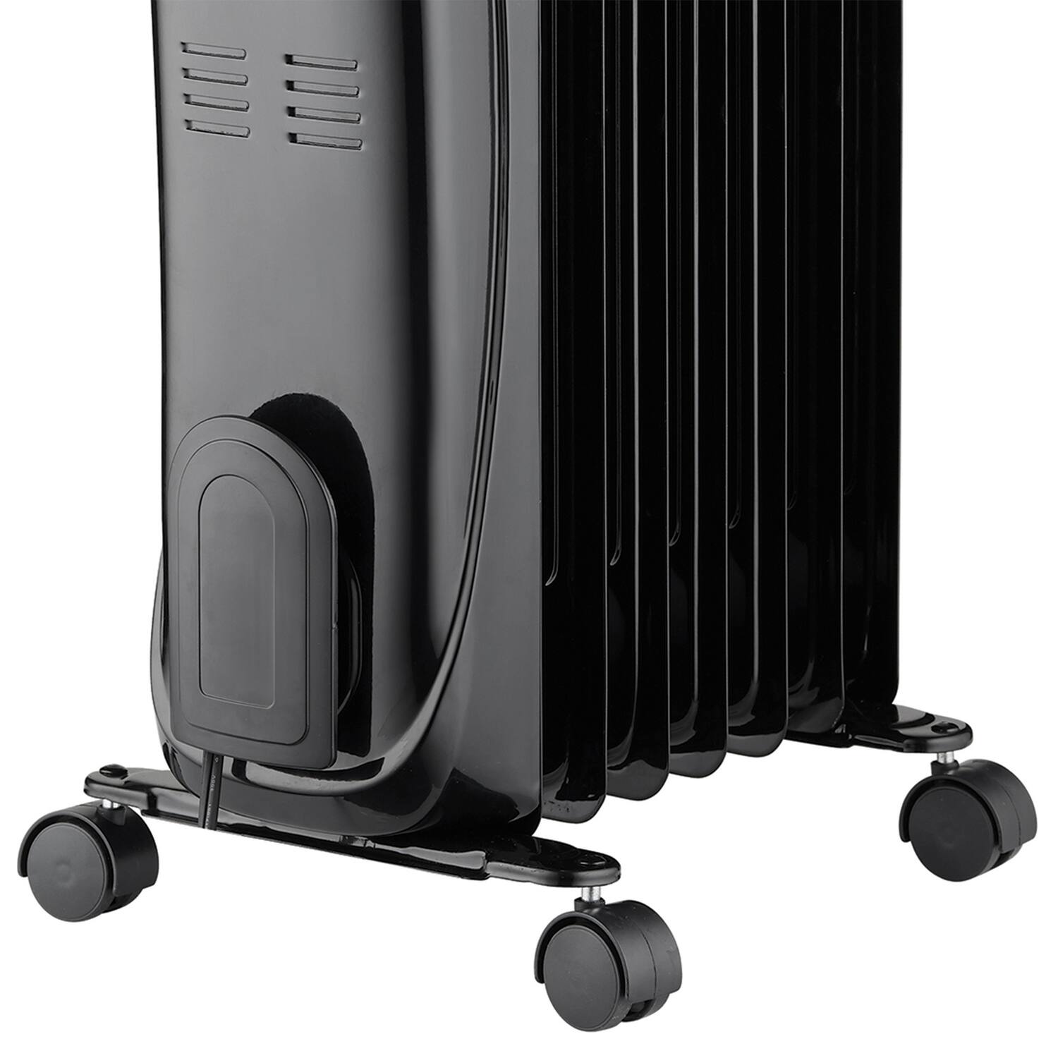 Angle. Comfort Glow - Comfort Glow Eof280 Eof280 1,500-watt-max 7-fin Oil-filled Heater With Thermostat - Black.