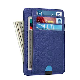 Kitcheniva - RFID Blocking Money & Credit Card Holder Slim Wallet - Navy