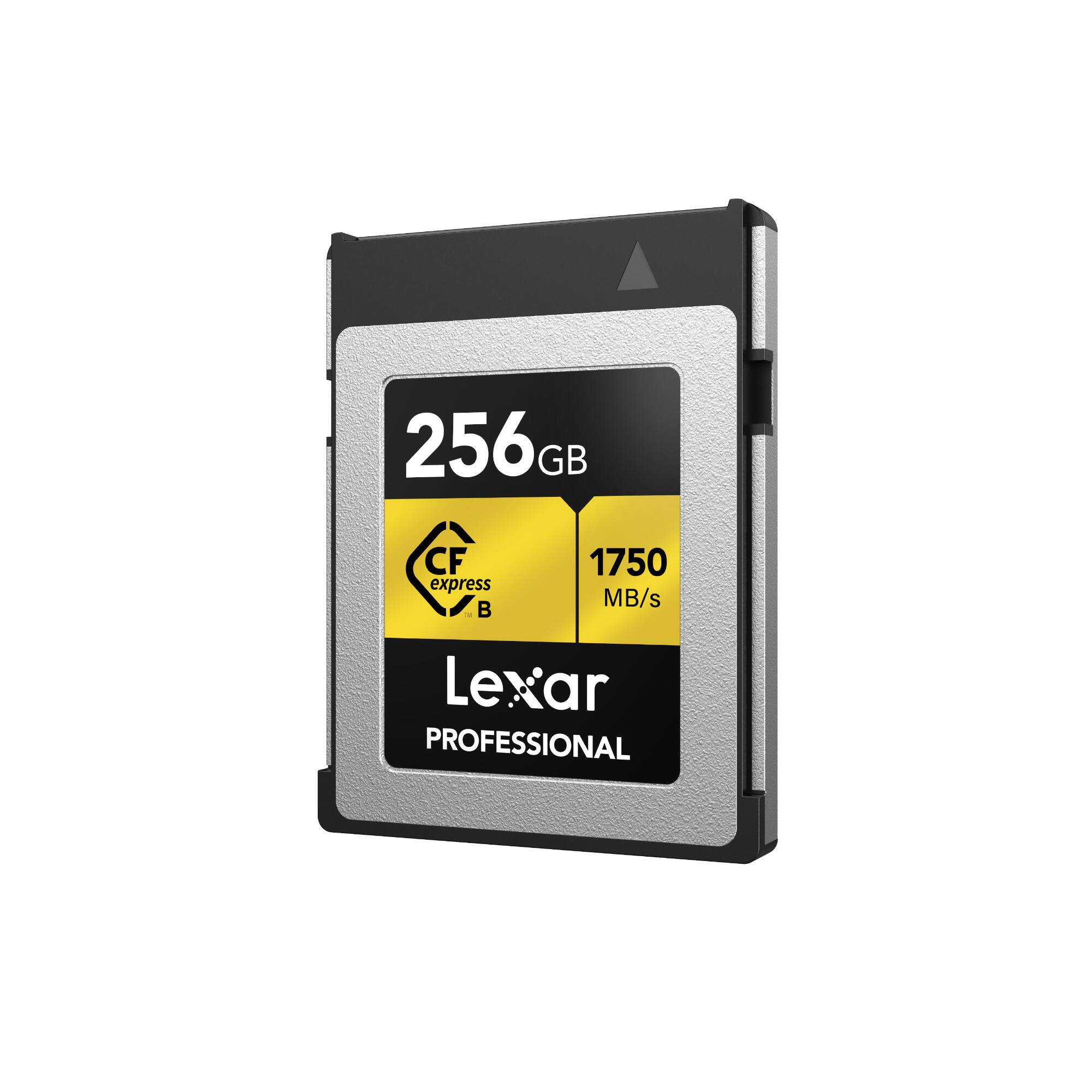 256GB  
CFexpress B  
1750 MB/s  
Lexar PROFESSIONAL
