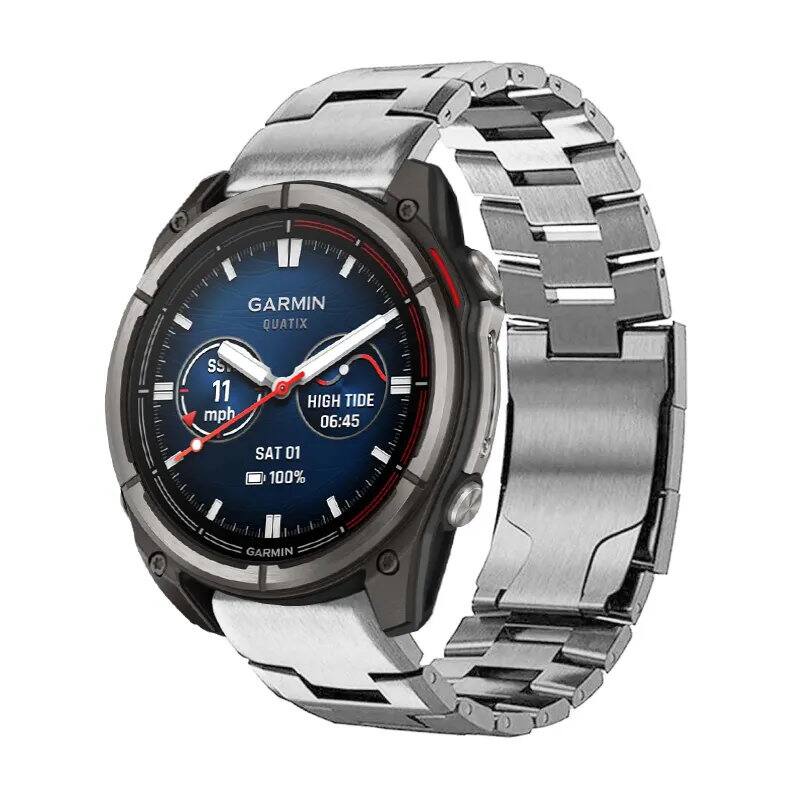 GARMIN QUATIX  
SS 11 mph  
HIGH TIDE 06:45  
SAT 01  
100%  
GARMIN