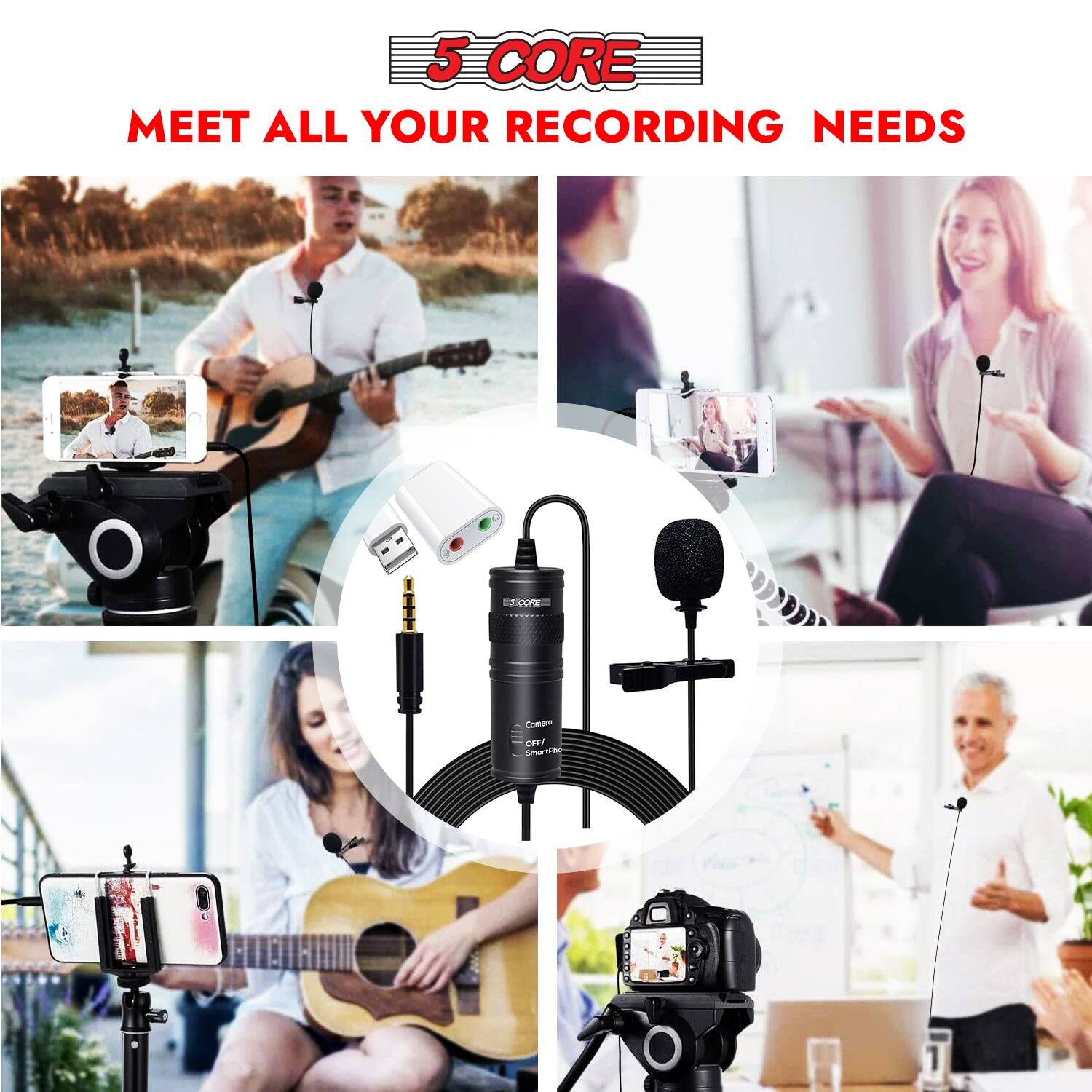 5 CORE MEET ALL YOUR RECORDING NEEDS 4am Comer CF#/ Smarh 1