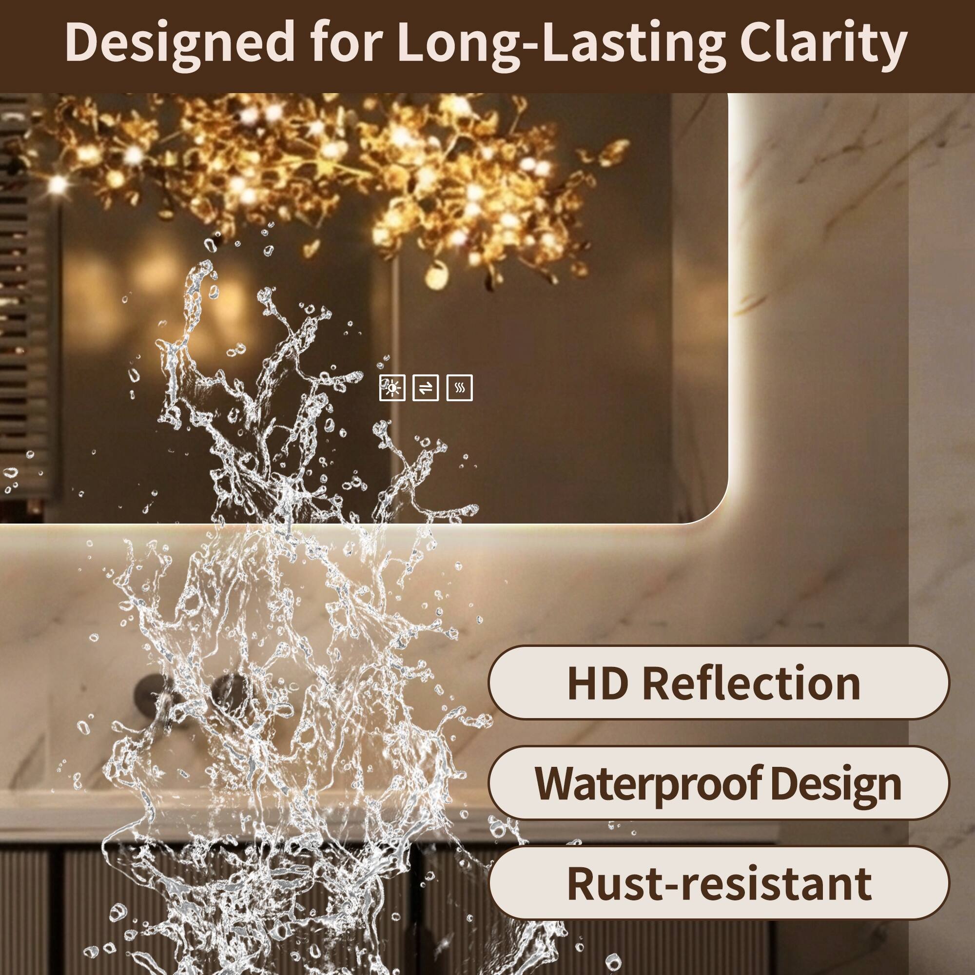 Designed for Long-Lasting Clarity

HD Reflection
Waterproof Design
Rust-resistant