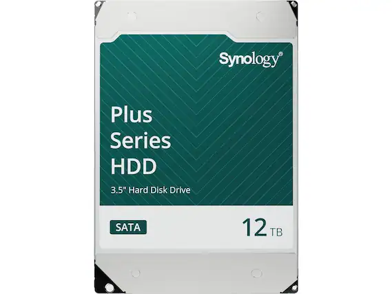 Synology Plus Series HDD
3.5" Hard Disk Drive
SATA
12 TB