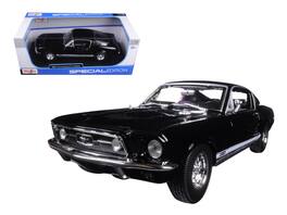 1967 Ford Mustang GTA Fastback "Special Edition" 1/18 Diecast Model Car by Maisto - Black