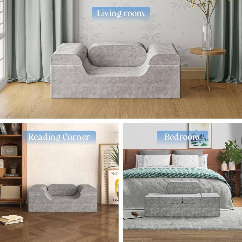 Living room  
Reading Corner  
Bedroom