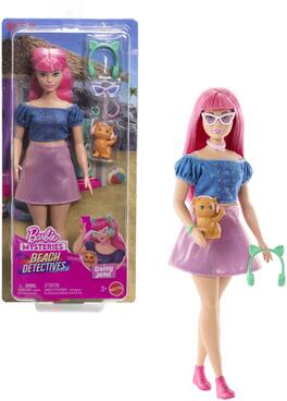 Mattel - Barbie Mysteries: Beach Detectives Doll and Accessories - Collectibles - Multicolor