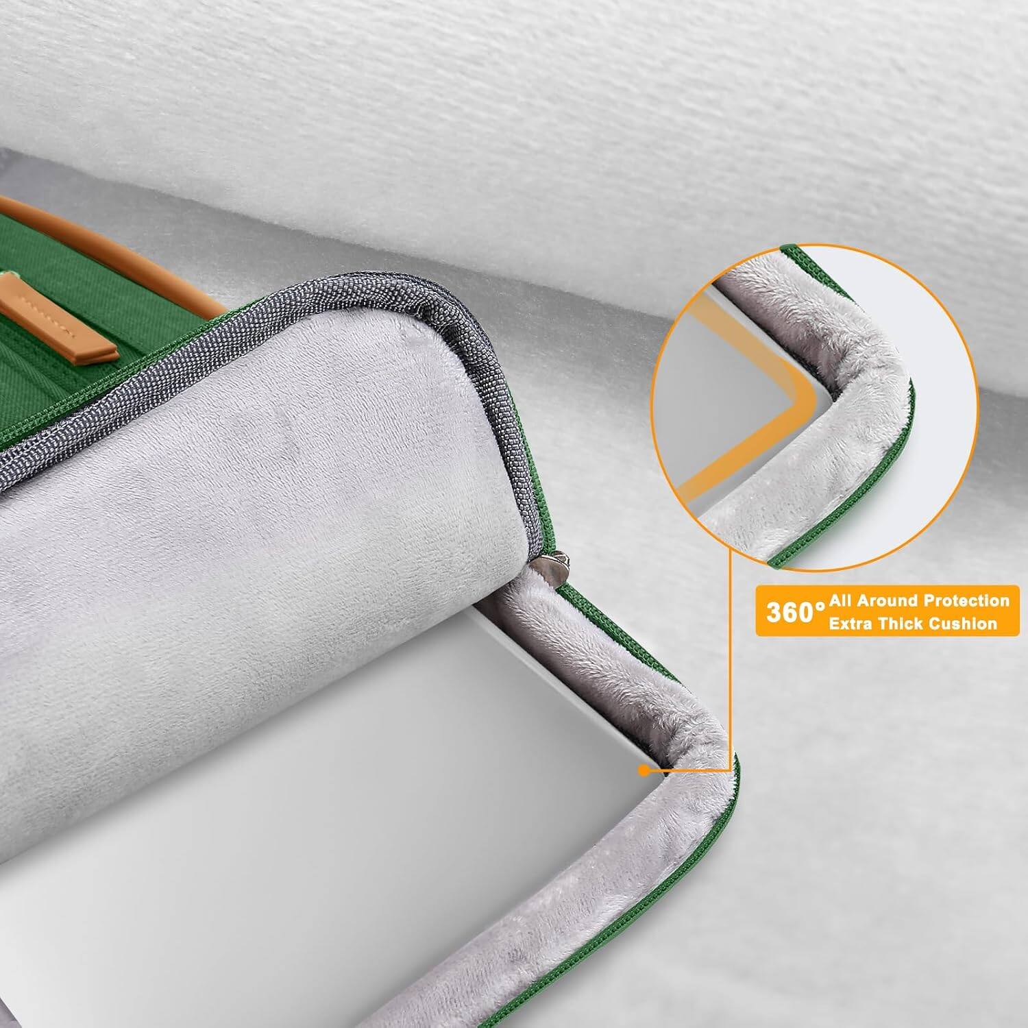 360° All Around Protection  
Extra Thick Cushion
