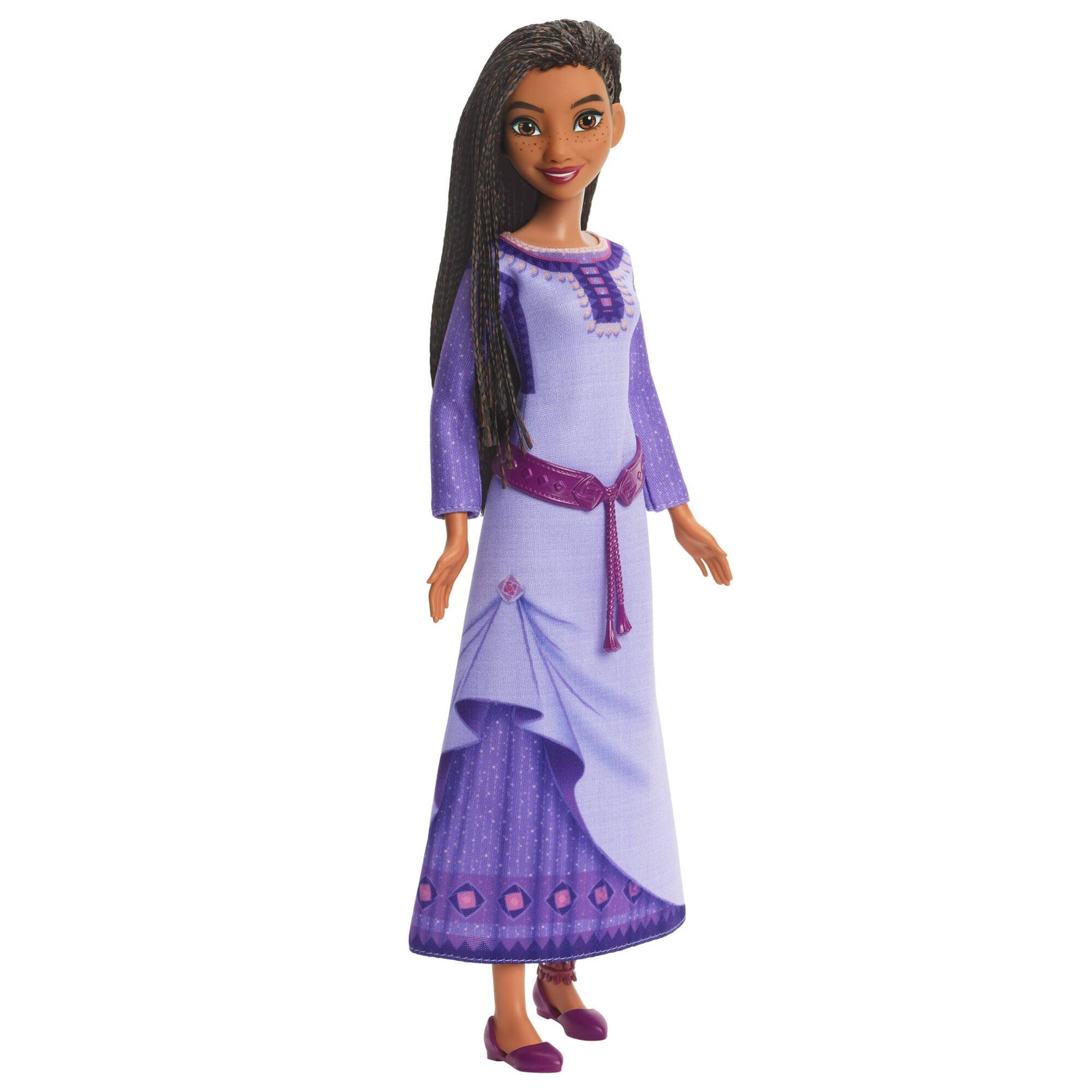 Alt View 2. Mattel - Disney Wish Asha of Rosas Singing Doll with Star Figure.