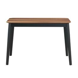 Pefilos - Mid Century Modern Rectangular Dining Room Table , Counter Height Table, Kitchen Bar Height Table and Chairs for Dining - Brown