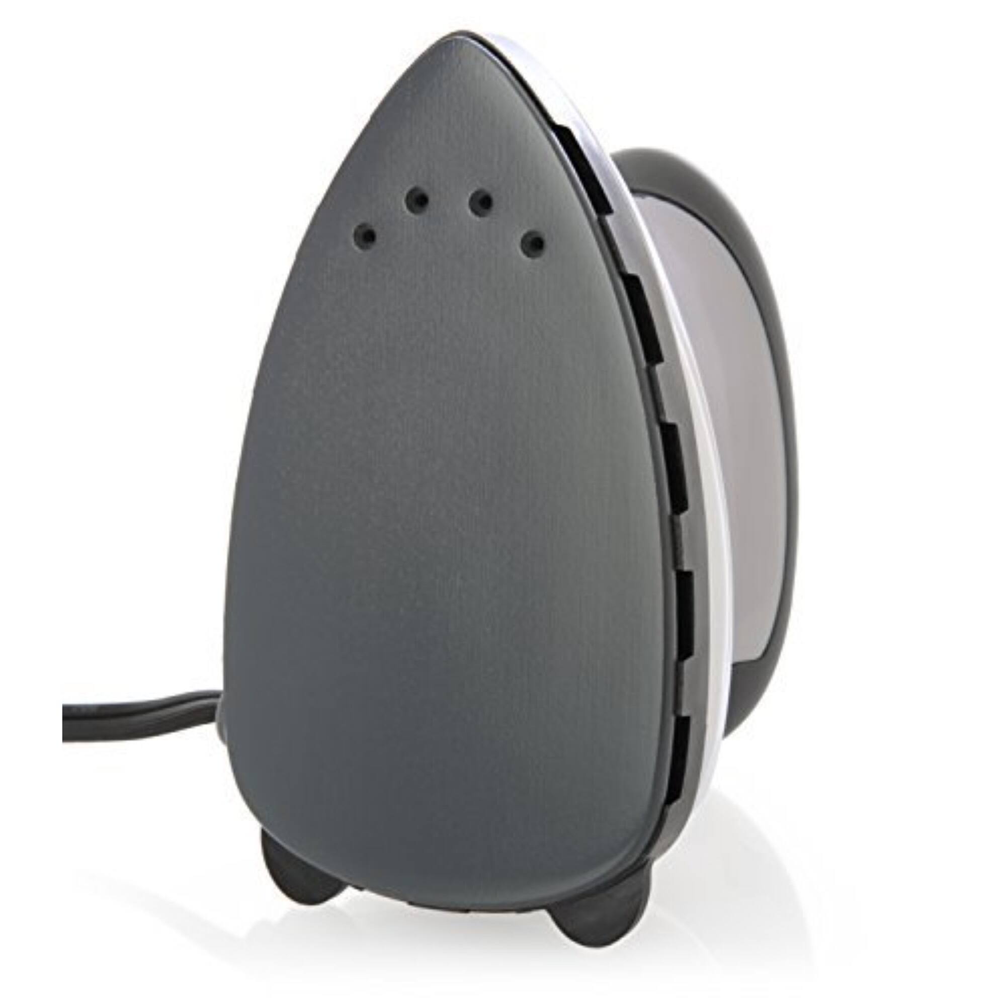 Alt View 2. Ivation - Small Mini Iron - Dual Voltage Portable Iron with Compact Design and Extra-Long Power Cord - White.