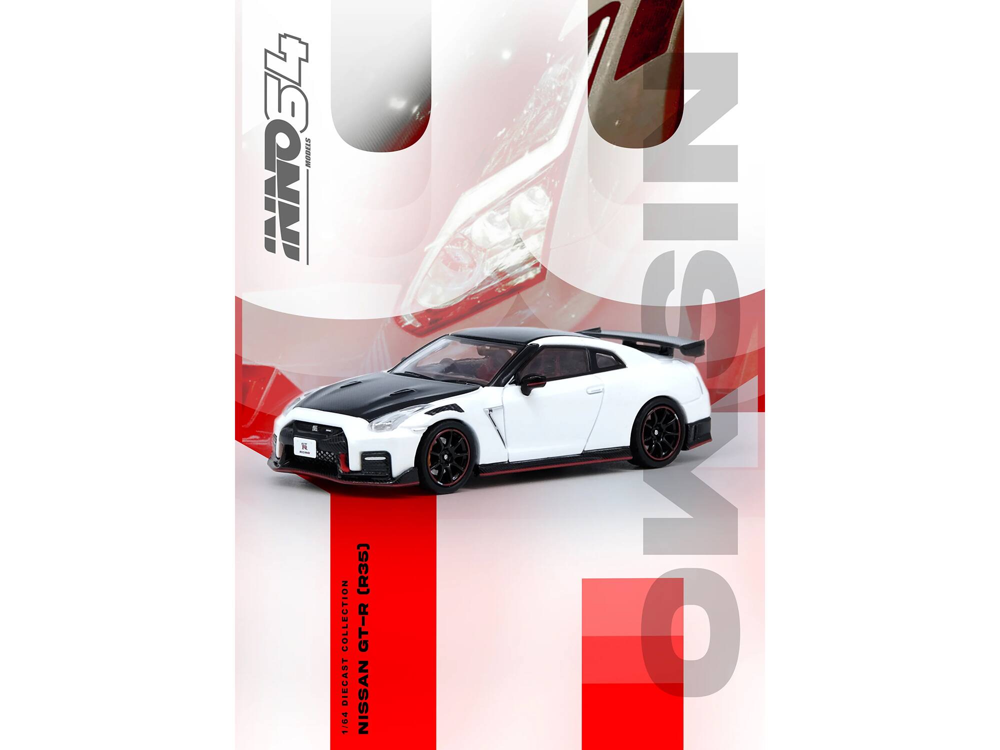 INNO54  
1/64 DIECAST COLLECTION  
NISSAN GT-R [R35]  
NISSAN NISMO