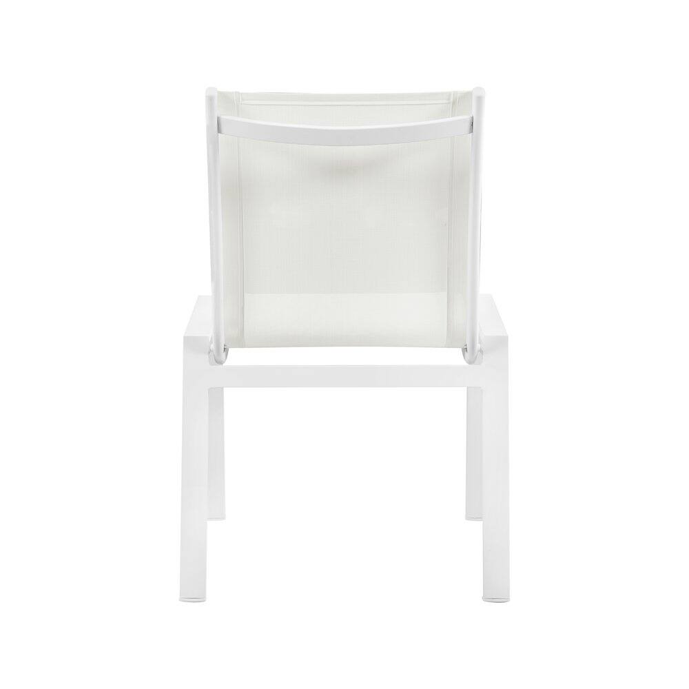 White Mesh Water Resistant Fabric