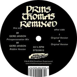 Prins Thomas - Gerd Janson Remixes - VINYL LP