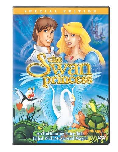 Front. The Swan Princess   - DVD.