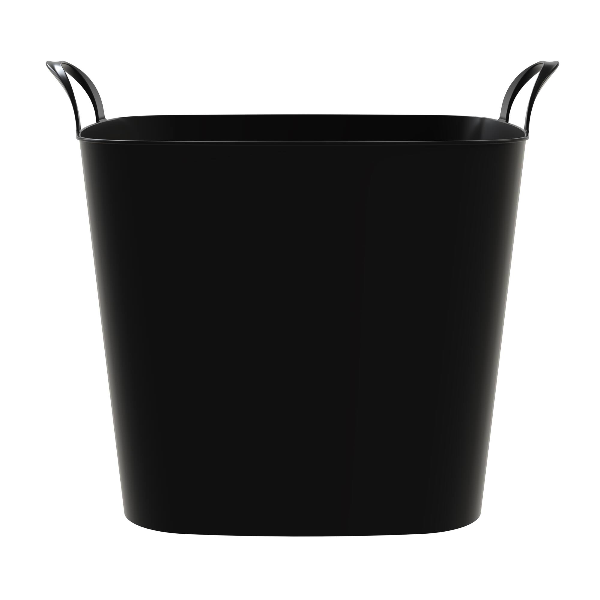 Alt View 5. Life Story - Life Story 26 Quart Flexi Tub, Versatile Storage Tote, Home Organizer, Black - Black.