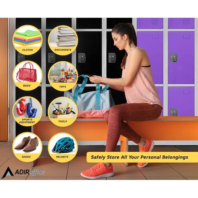 CLOTHS, DOCUMENTS, BAGS, TOYS, SPORTS EQUIPMENT, TOOLS, SHOES, HELMETS, Safely Store All Your Personal Belongings, ADIR office