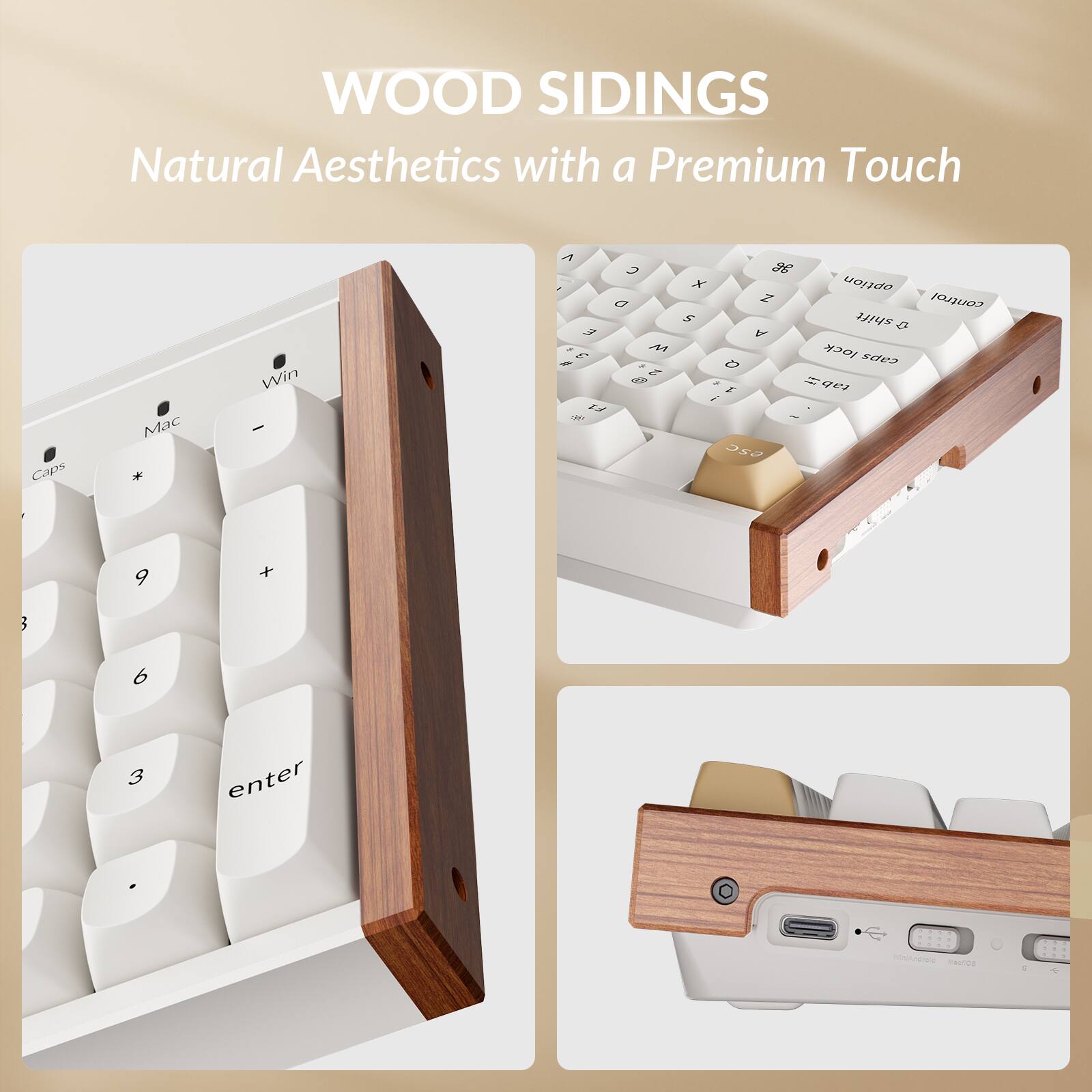WOOD SIDINGS  
Natural Aesthetics with a Premium Touch