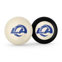 Imperial - Los Angeles Rams Logo Cue Ball & 8 Ball Combo Set - White