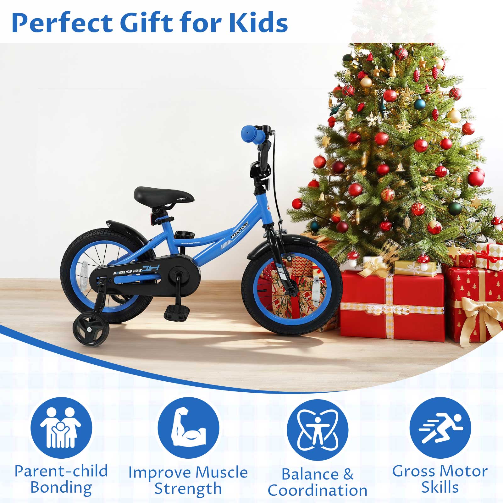 Perfect Gift for Kids

COSTIVAY
KOS BIKE

Parent-child Improve Muscle Balance & Gross Motor Bonding Strength Coordination Skills