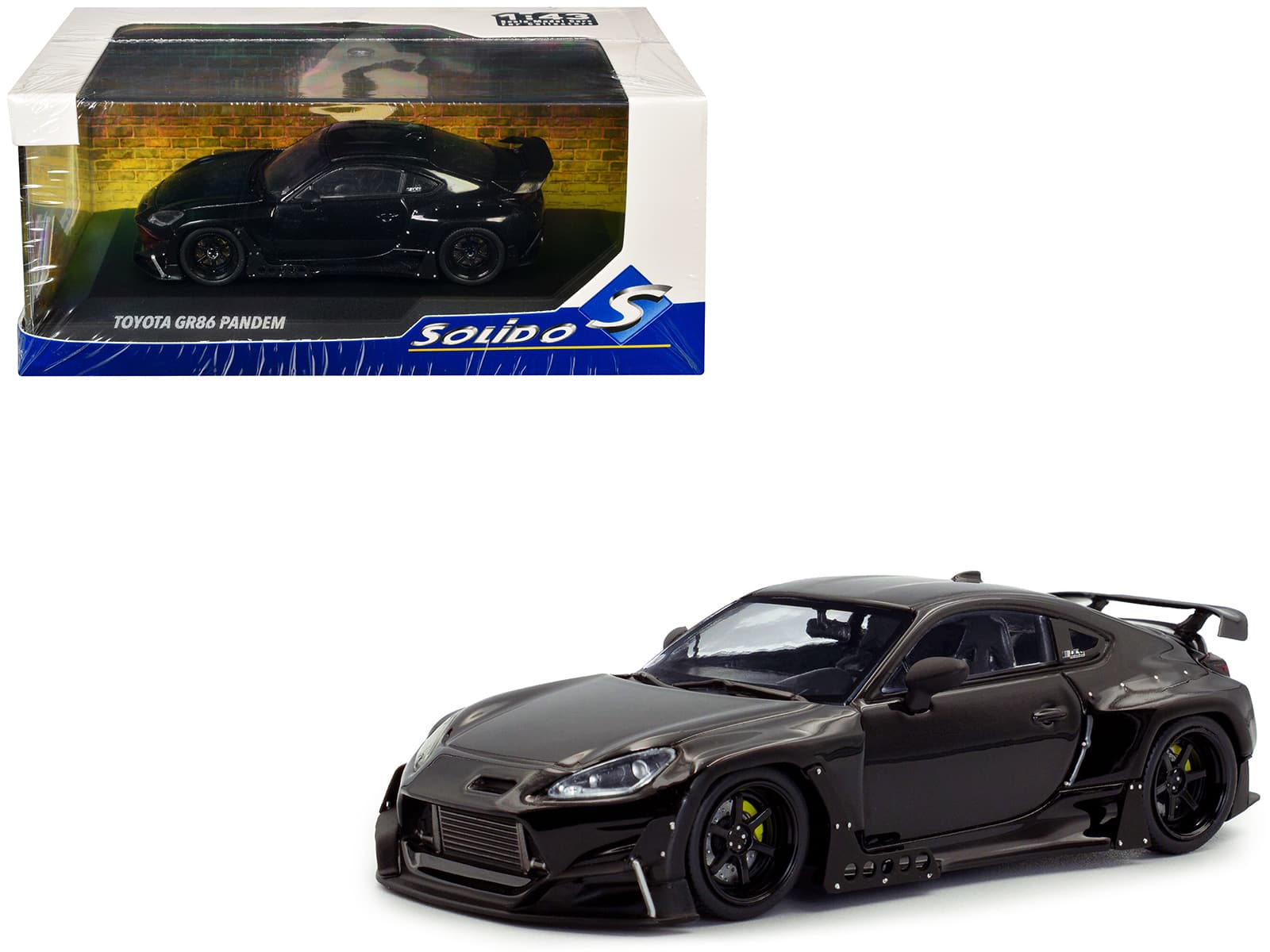 2022 Toyota Pandem GR86 Black 1/43 Diecast Model Car by Solido price history on PriceWatchPro