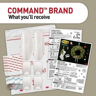 COMMAND™ BRAND  
What you'll receive

- 3M Command™ How Unders Hooks
- 3M Command™ How Unders Hooks
- 3M Command™ How Unders Hooks
- 3M Command™ How Unders Hooks
- 3M Command™ How Unders Hooks
- 1,3kg
- 3M Command™ How Unders Hooks
- 3M Command™ How Unders Hooks