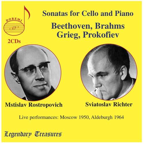 Mstislav Rostropovich - Sonatas for Cello & Piano   - COMPACT DISCS [CD] price history on PriceWatchPro