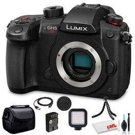 Panasonic - Lumix DC-GH5S Mirrorless Digital Camera (DC-GH5S) Base Bundle