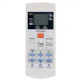 ZdalaMit - A75C3716 Replacement Remote for Panasonic Air Conditioner - White