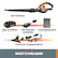 Alt View 14. WORX - WG545.1 20V AIR 120 MPH Cordless Handheld Blower (1 x 2.0 Ah Battery and 1 x Charger) - Black.
