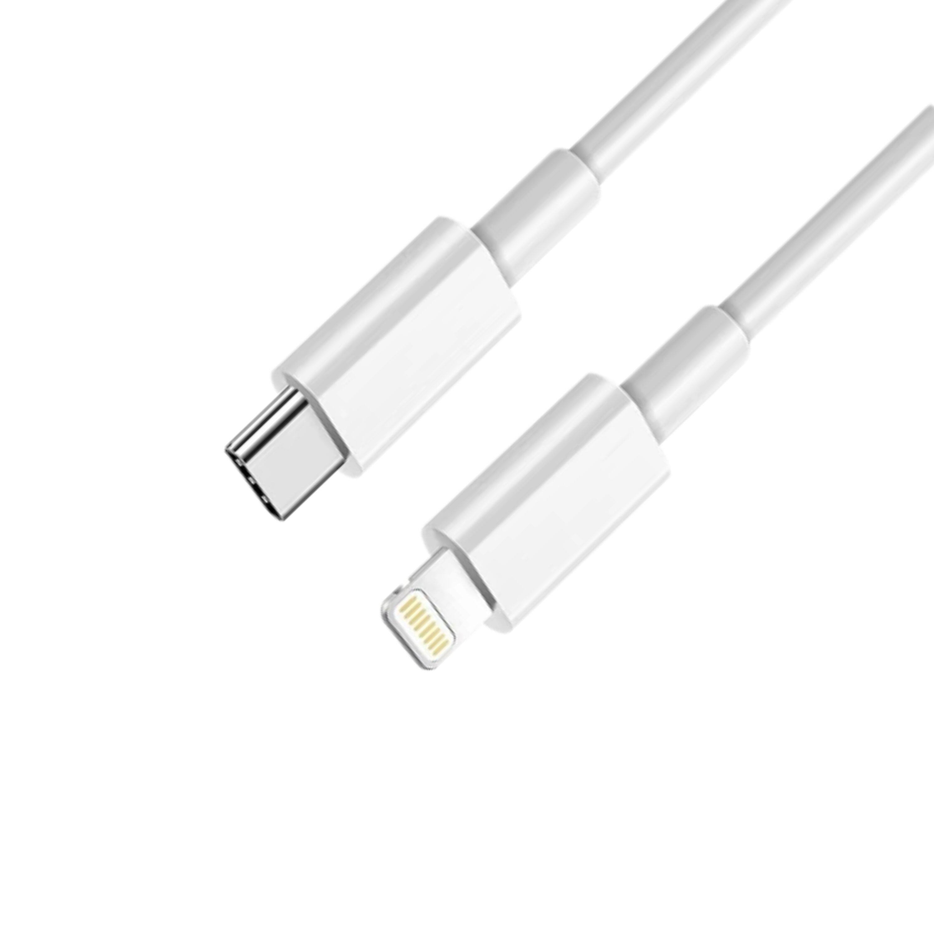 Angle. Kitcheniva - Premium Charger Cable USB-C Fast Charging For iPhone 13 Series 6 Ft 2 Pack.