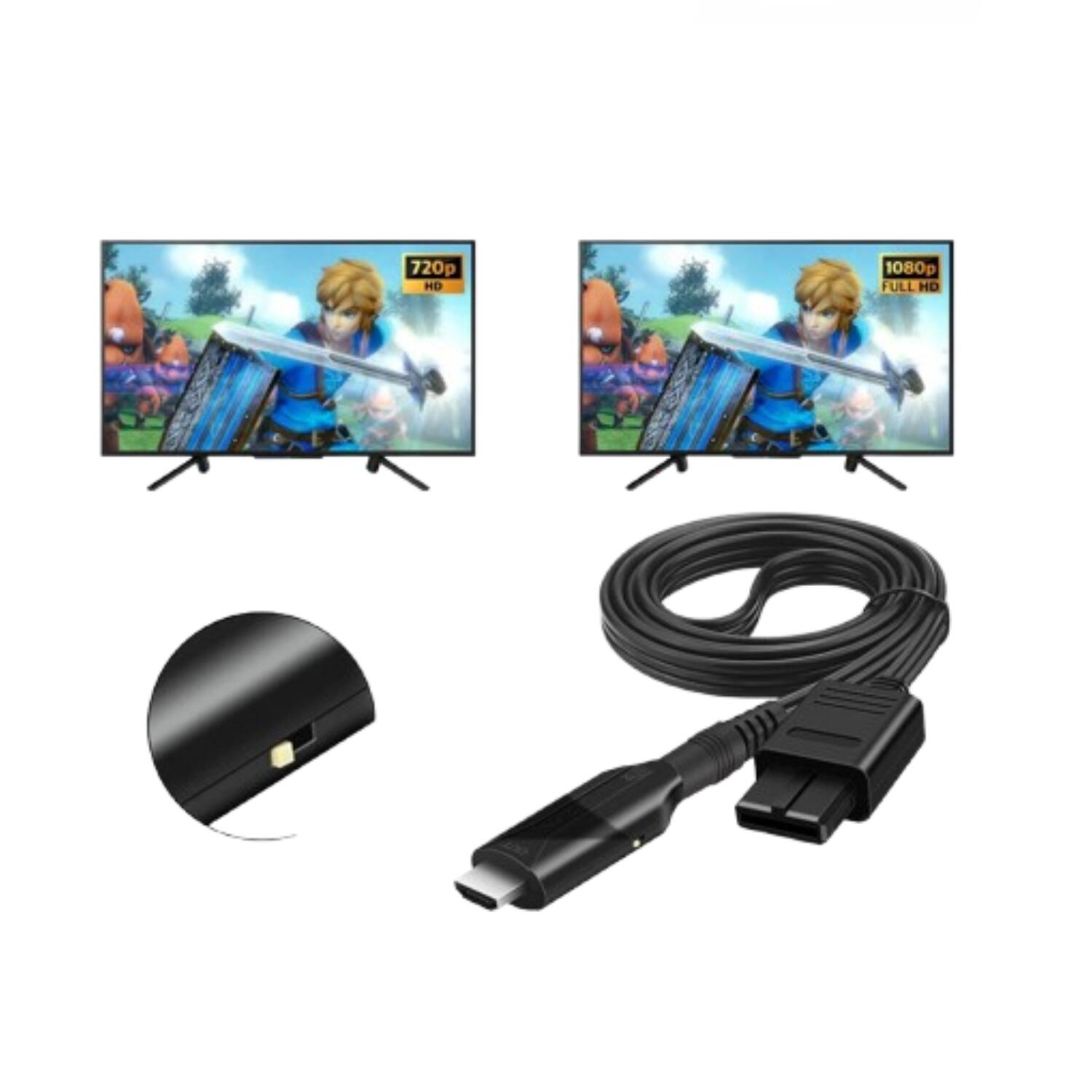 720p HD  
1080p FULL HD