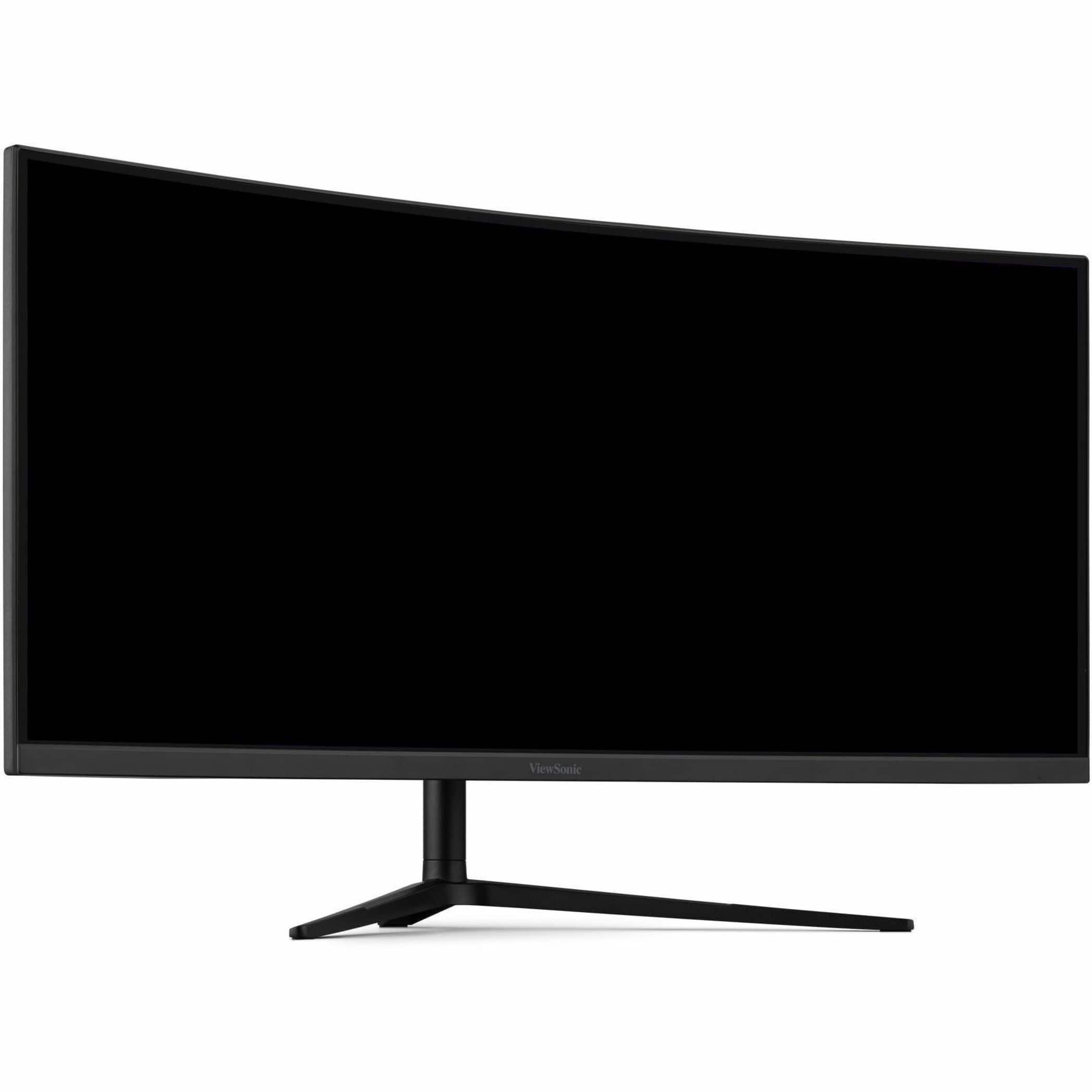 Alt View 13. ViewSonic - VX3418C-2K 34 LCD UWQHD 180Hz, FreeSync Premium Curved Gaming Monitor (HDMI, Display Port) - Black.
