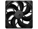 Front. CORSAIR - CORSAIR RS140 PWM 140mm Fan - Daisy-Chain PWM, AirGuide Cooling, Magnetic Bearing - Black.