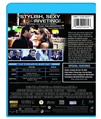 Alt View 1. We Own the Night   - BLU-RAY.