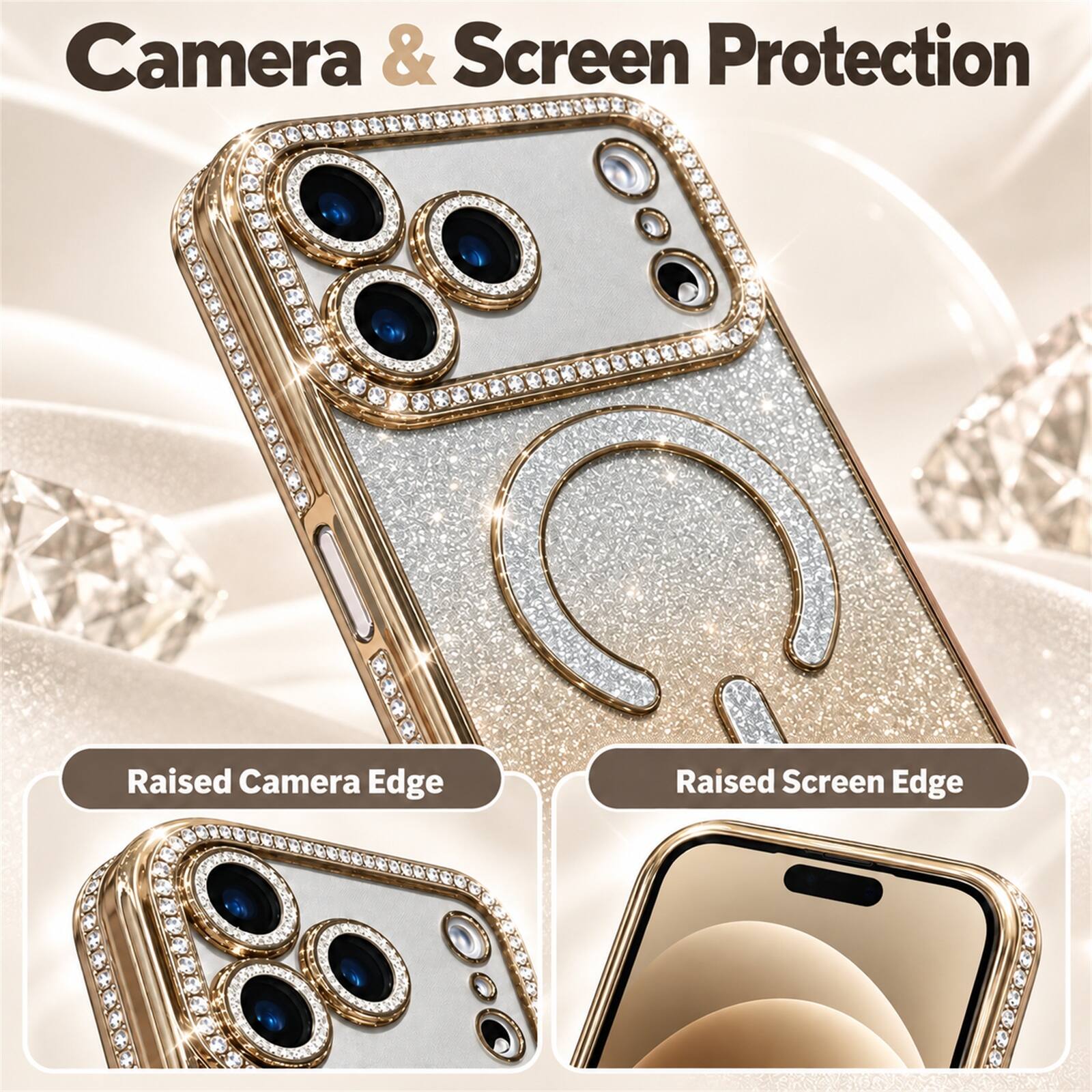 Camera & Screen Protection

Raised Camera Edge

Raised Screen Edge