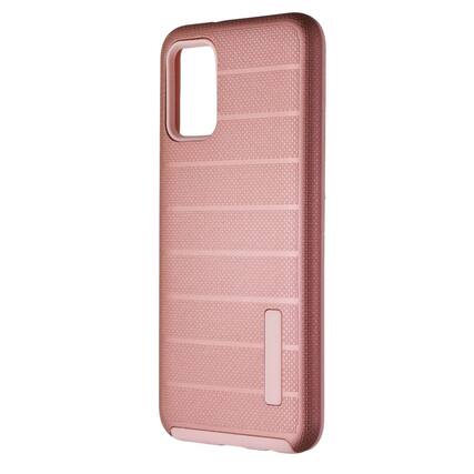 Front. Mybat - Mybat Dual Layered Protective Case for Samsung Galaxy A02s - Pink - Pink.