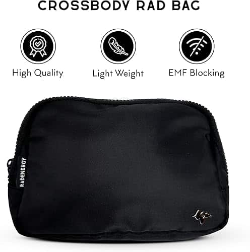 CROSSBODY RAD BAC High Quality Light Weight EMF Blocking RADENERGY