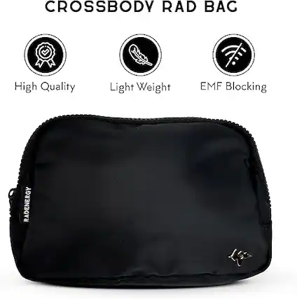 CROSSBODY RAD BAC High Quality Light Weight EMF Blocking RADENERGY