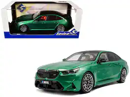 2025 BMW M5 Isle of Man Green Metallic 1/18 Diecast Model Car by Solido