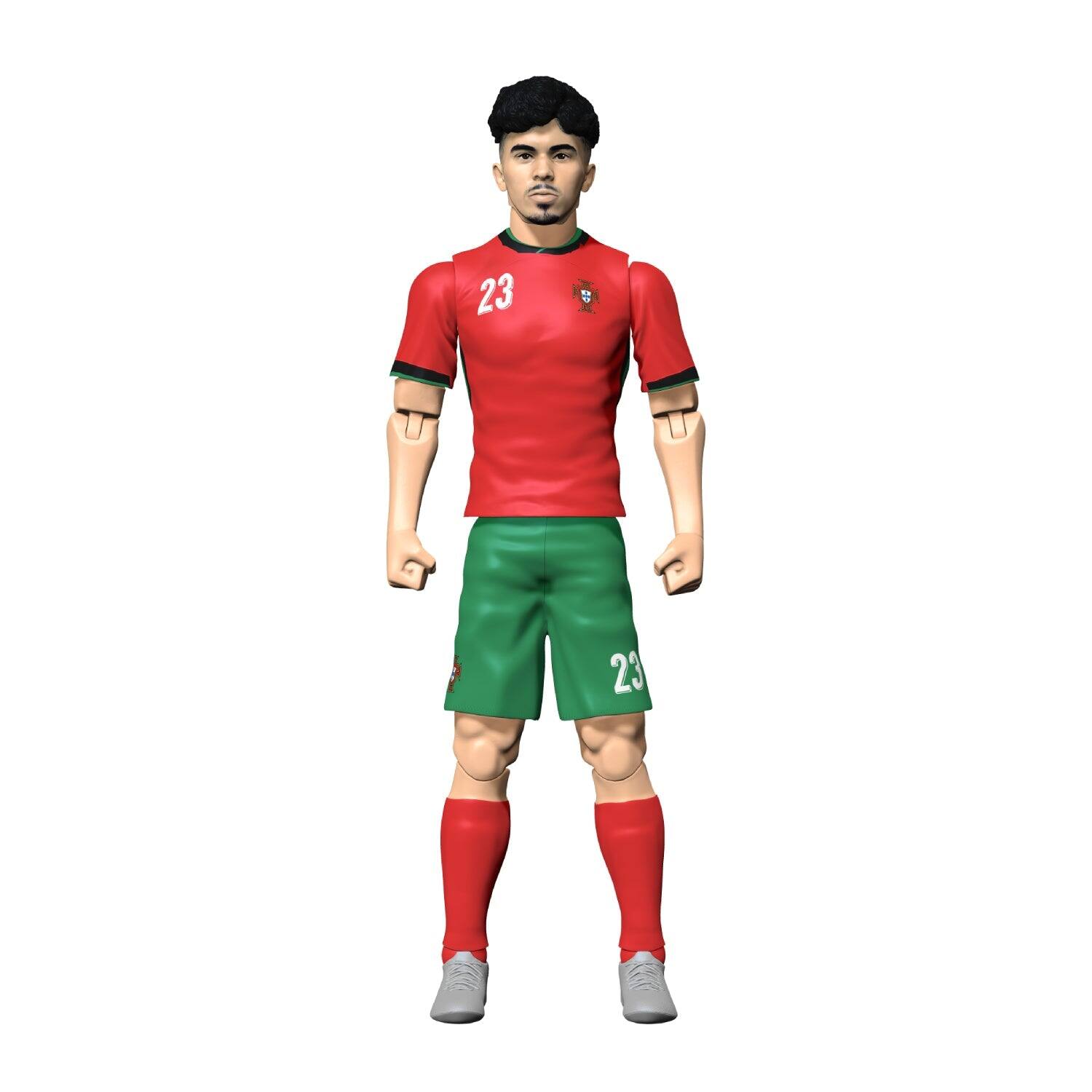 Banbo Toys SOCKERS Portugal National Vitinha 8" Collectible Soccer Action Figure
