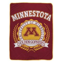 Pegasus - Minnesota Golden Gophers 50" x 60" University Crest Ultra Soft Blanket - Multicolor