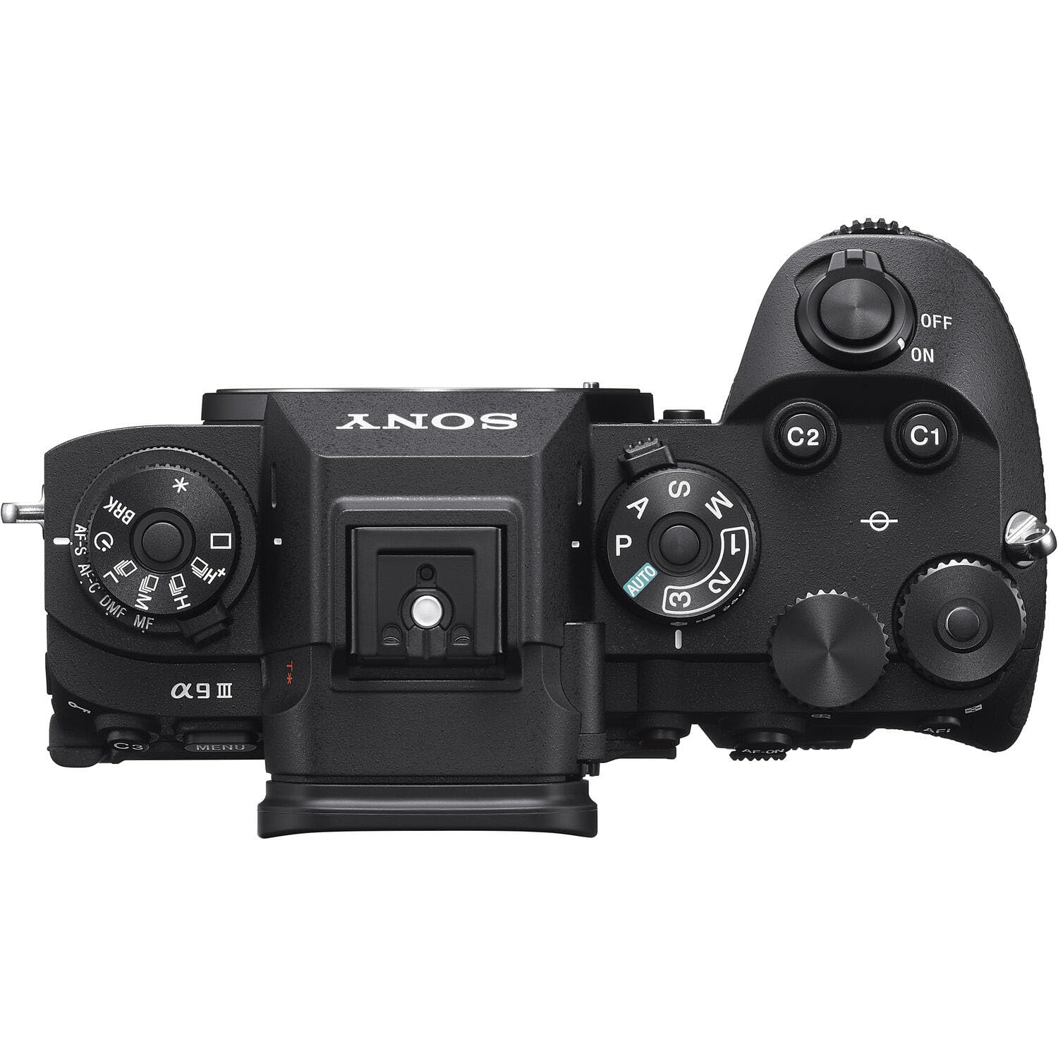OFF ON SONY C2 C1 BRK AF-S G AF-C 10 O UMF QM M HO MF S A M P 1 AUTO 2 3 nT X9I III MENU