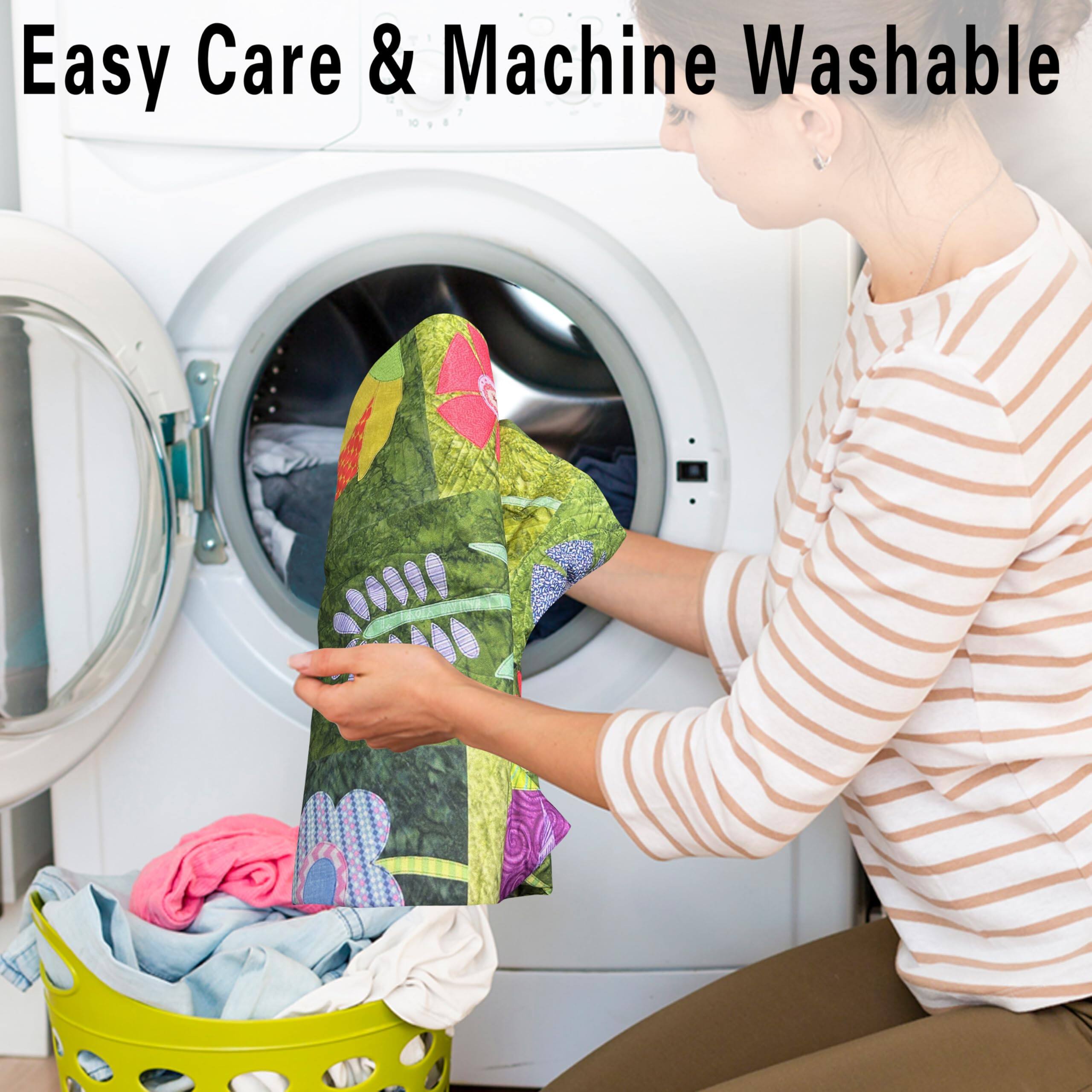 Easy Care & Machine Washable