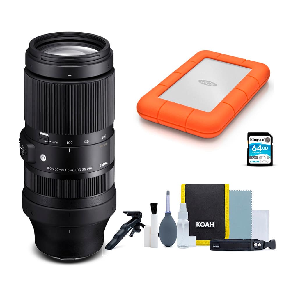 Sigma 100 400mm F5 6.3 DG DN OS Contemporary Lens for