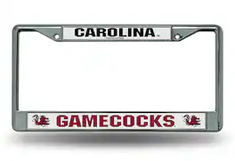 Rico Industries - South Carolina Gamecocks Metal License Plate Frame - Multi